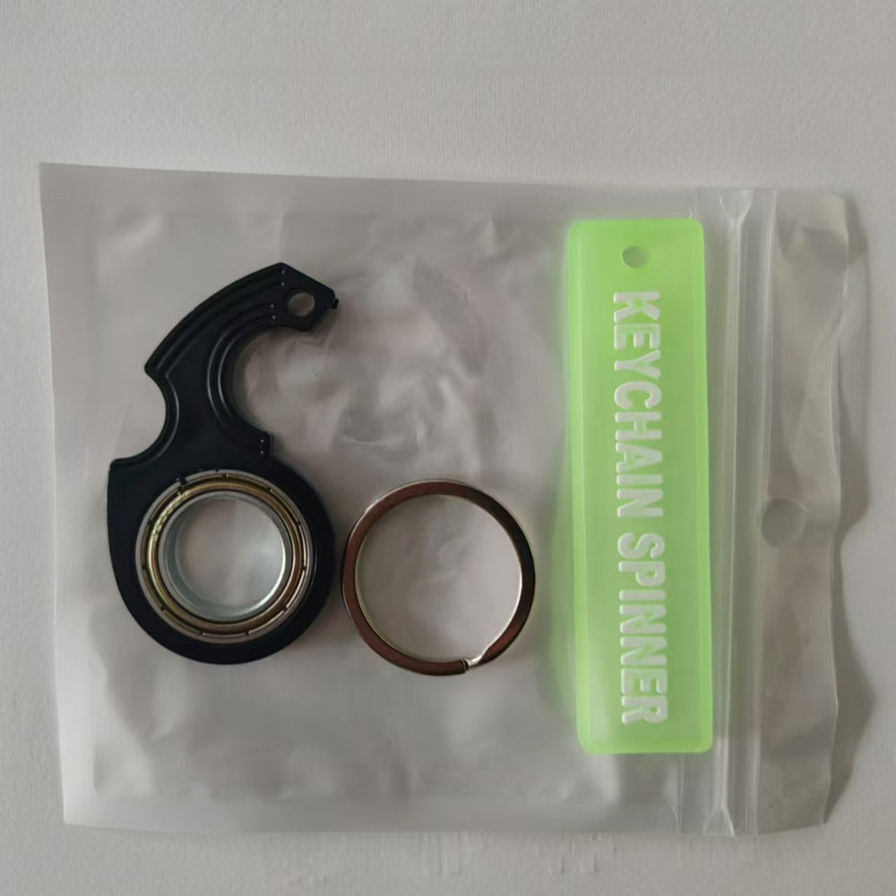 Keychain Hand Spinner Anti-anxiety Toy Creative Anxiety Spinner Toy Finger Spinner Keychain Stress Relief EX-STOCK Canada