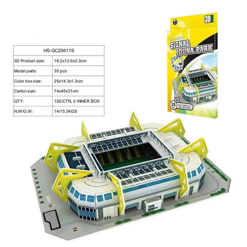 3D Puzzle Football Field Model - EX-STOCK Canada