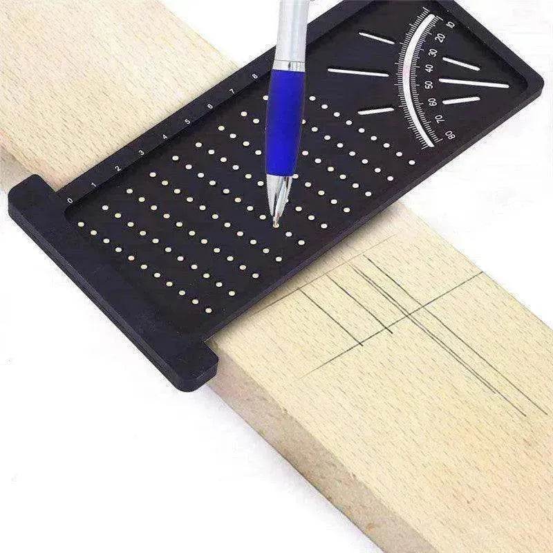 3D Woodworking Measuring Ruler 3D Angle Ruler Square Wood Measuring Tool - EX-STOCK Canada