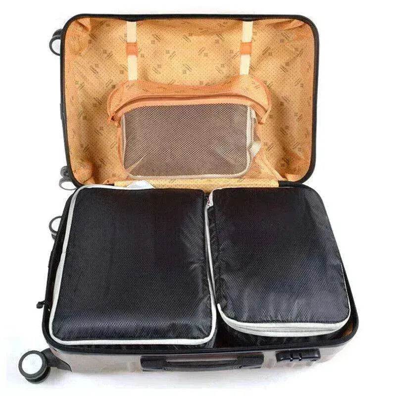 3Pcs Comp. Packing Cubes Expandable Travel Bags Organizer - Random Color - EX-STOCK Canada