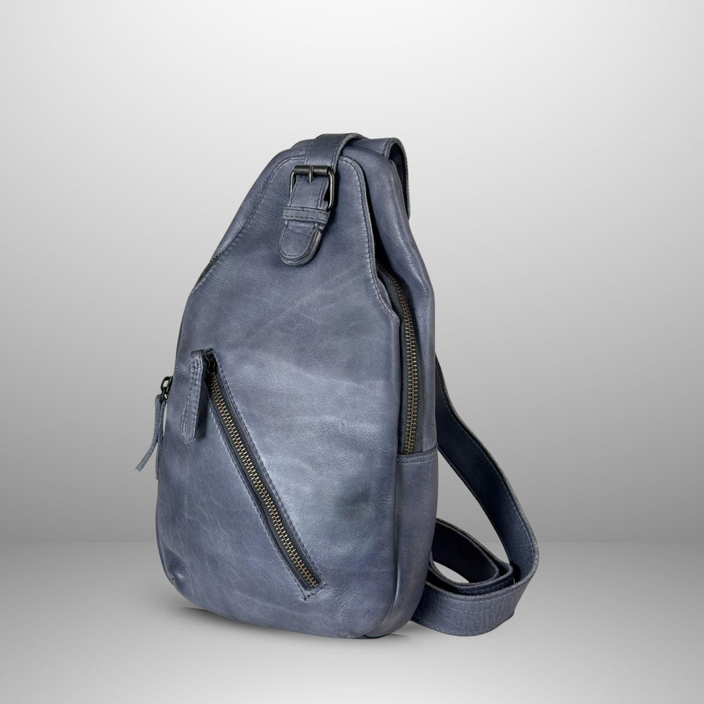 Off The Shoulder Leather Chest Backpack EX-STOCK Canada