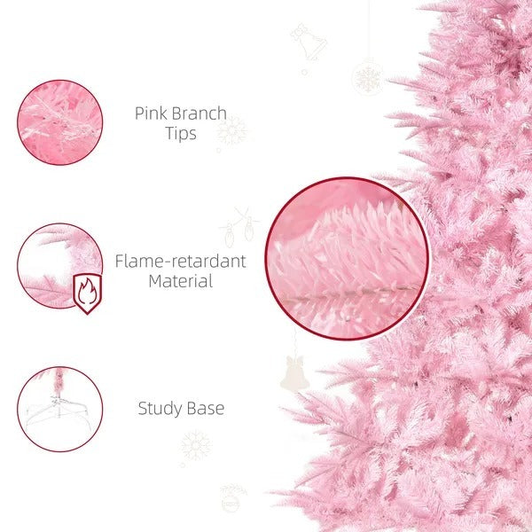 6FT Artificial Christmas Tree Holiday Xmas Tree Decoration With Automatic Open For Home Party, EX-STOCK Canada