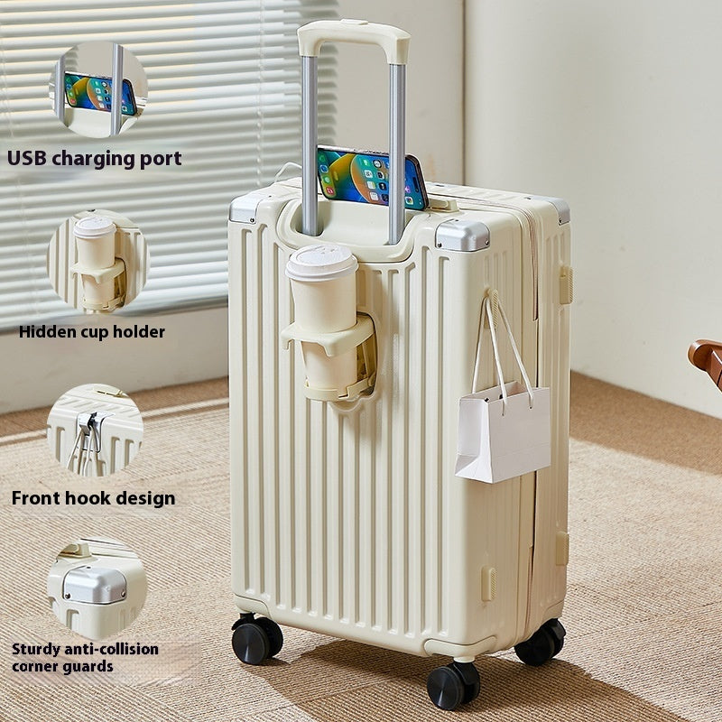 Multifunctional Portable Password Lock Zipper Luggage | EX-STOCK Canada