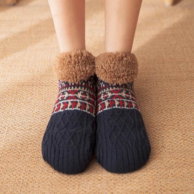 Indoor Home Floor Socks Fall And Winter Warm Non-slip Carpet Socks For Men And Women - EX-STOCK Canada