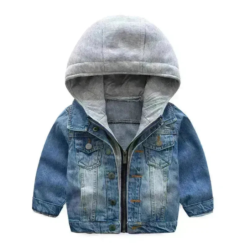 Boys And Children Washed Soft Denim Jacket - EX-STOCK CANADA