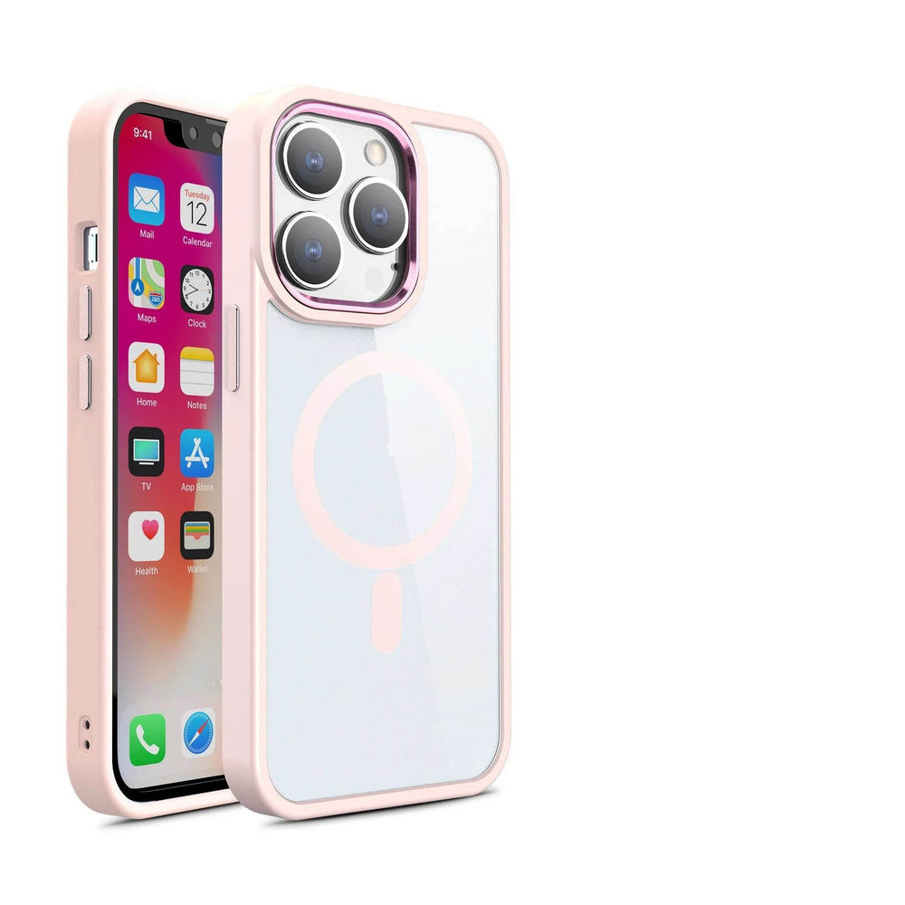 Magnetic Case Transparent Phone Case Protective Cover - EX-STOCK Canada