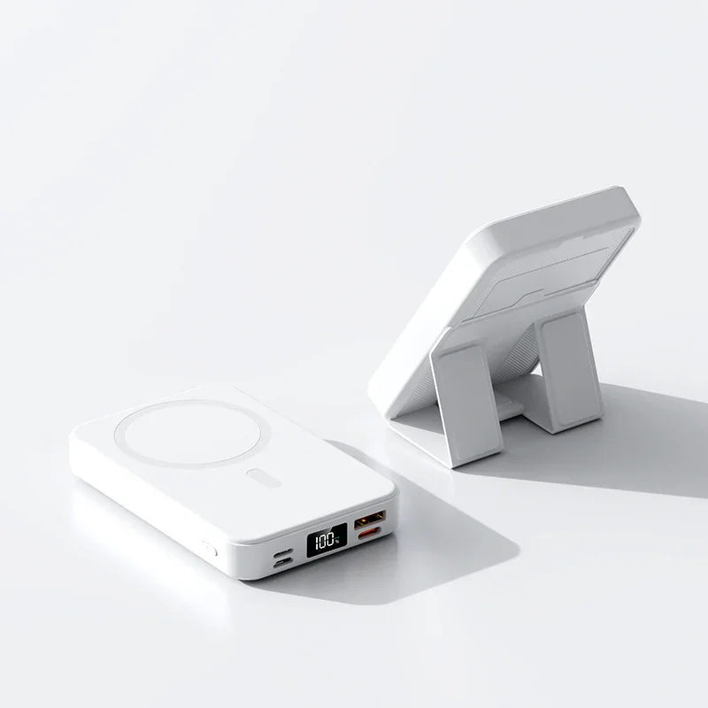 Magnetic Wireless Power Bank With Bracket EX-STOCK Canada