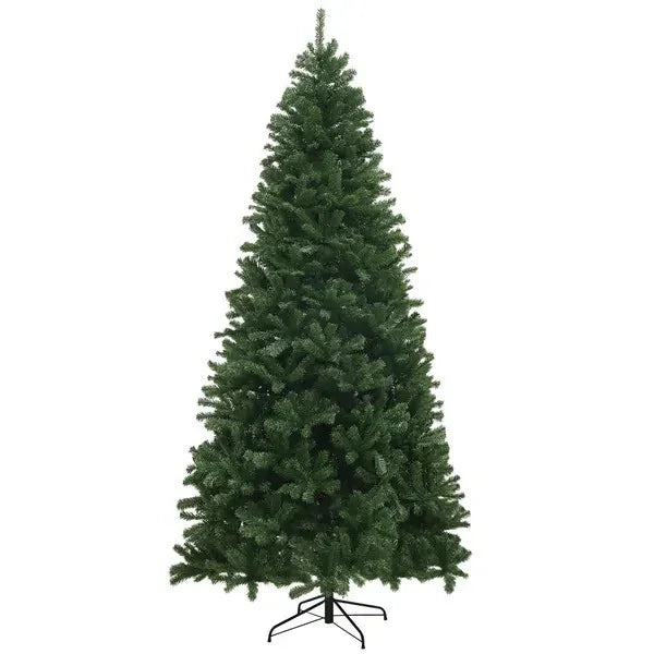 9ft Artificial Christmas Trees With 2132 Branch Tips, Auto Open And Steel Base, Green EX-STOCK Canada