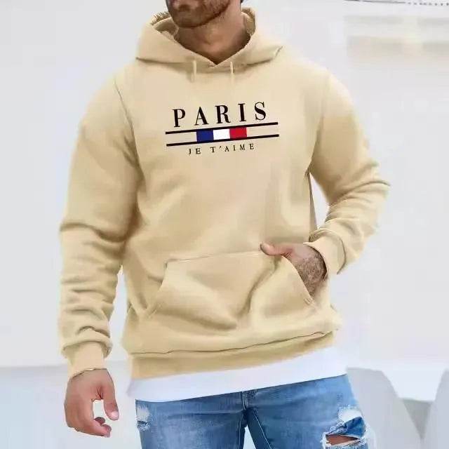 Casual Autumn And Winter Thick Cashmere sweatshirt Hoodie Pullover for men - EX-STOCK Canada