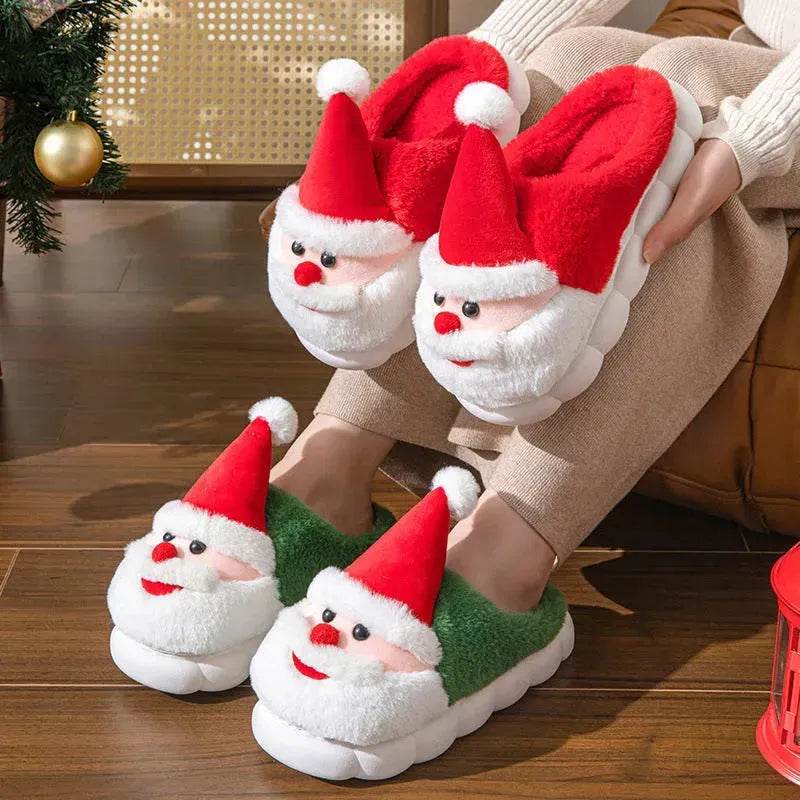 Santa Claus Home Thick-soled Non-slip Slippers - EX-STOCK Canada