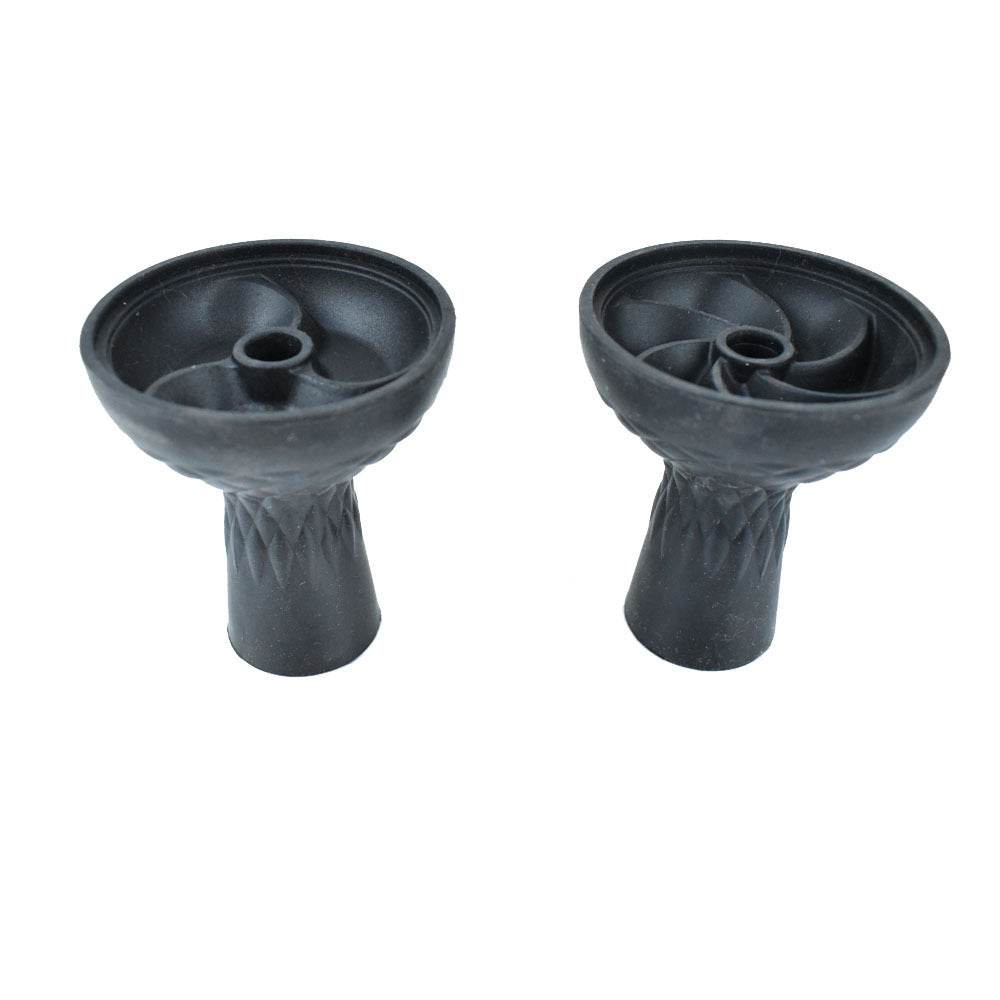 Three-hole Six-turn Single-hole Silicone Hookah Bowl Tobacco Pot - EX-STOCK Canada