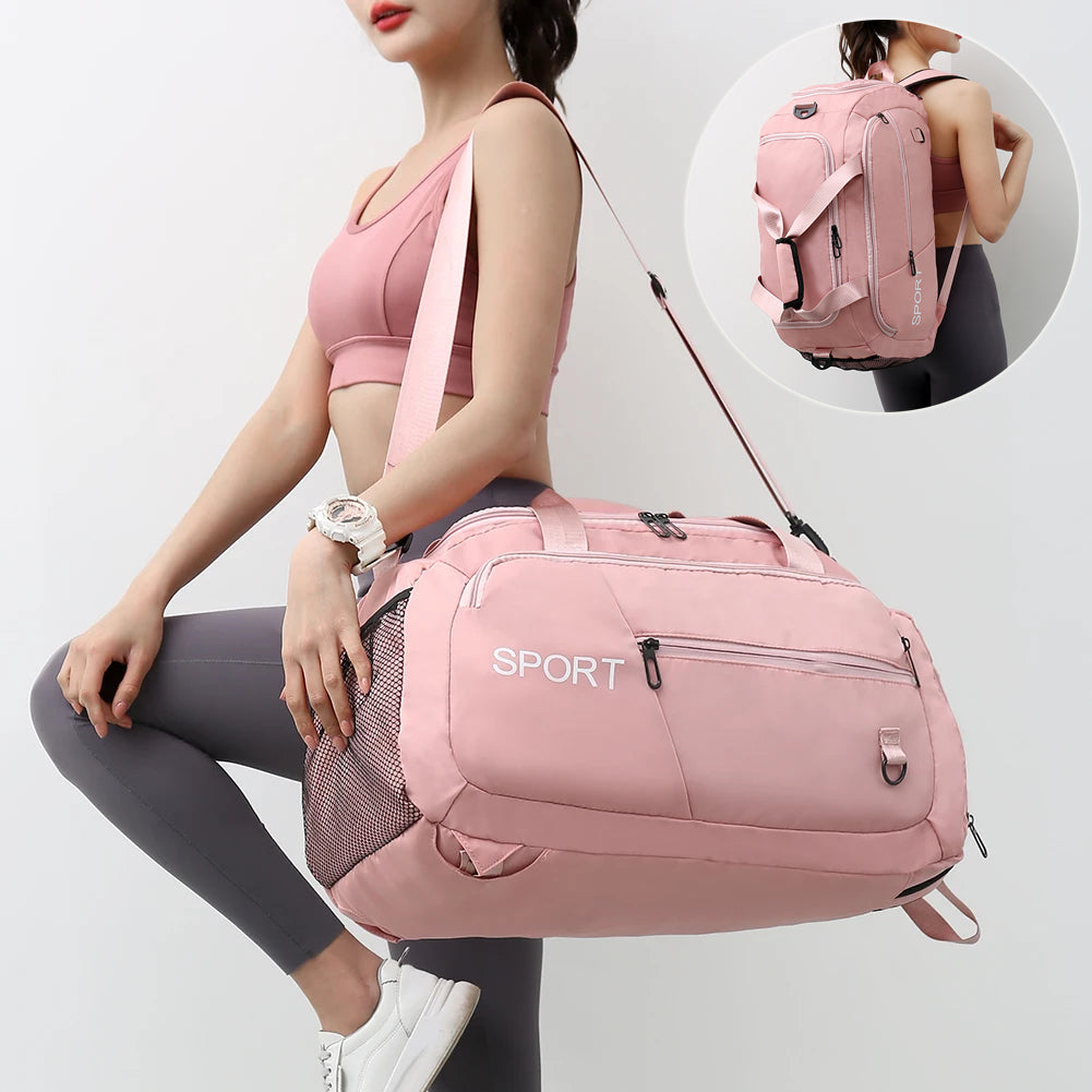 Luggage Bags For Women Handbag Oxford Men's Fitness Gym Shoulder Bag Waterproof Sports Travel Backpack With Shoes Compartment | EX-STOCK Canada