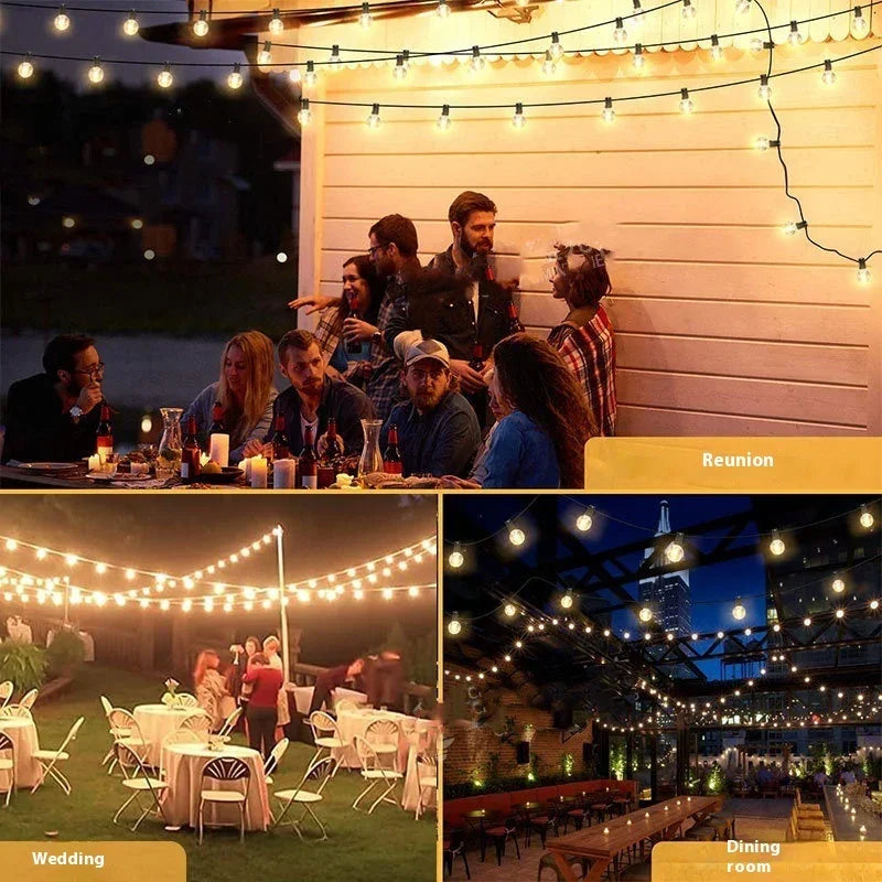 Outdoor G40 Lamp String Waterproof Globe Festival Led String Lights EX-STOCK Canada