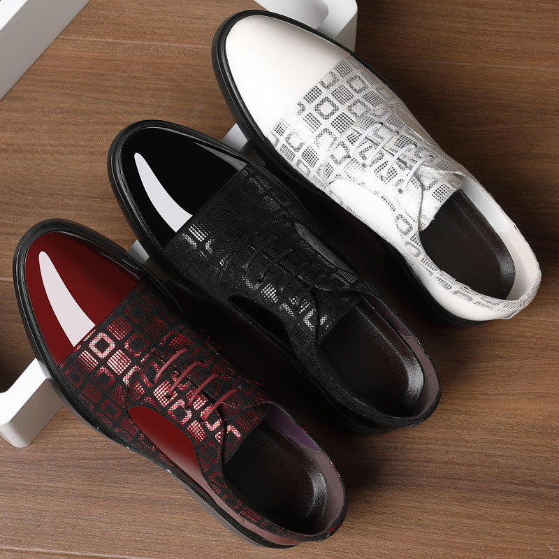 Men's Business Leather Shoes - Breathable Dress Shoes for Men Canada USA
