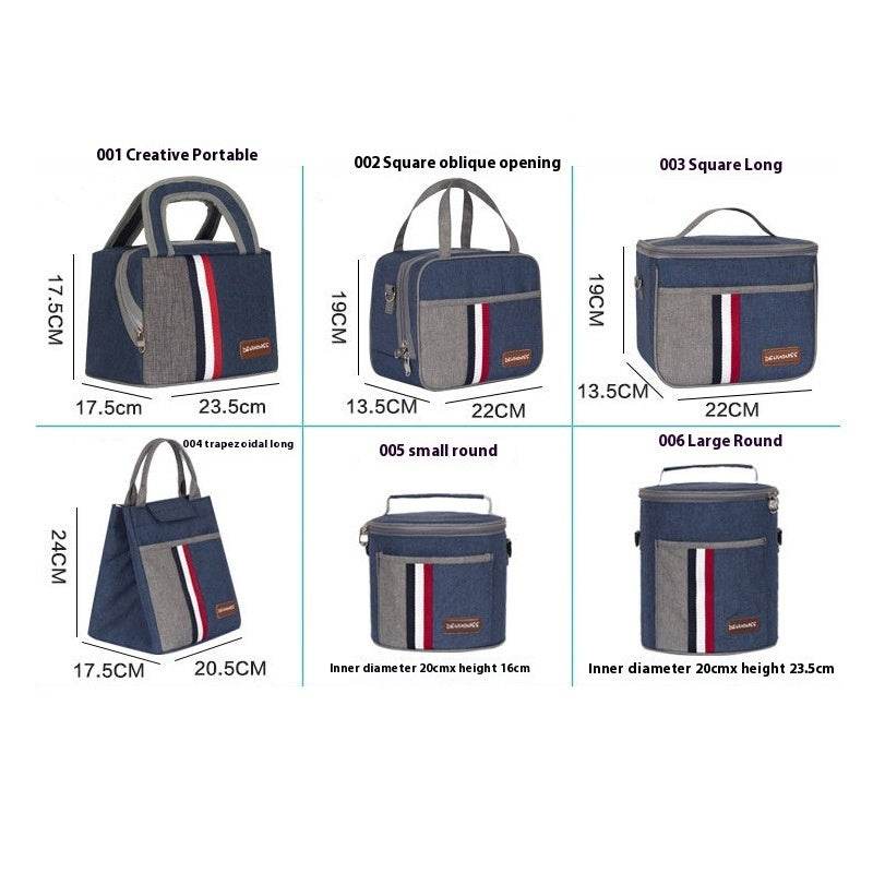 Women Fashion Thermal Insulated Denim Work Lunch Bag - EX-STOCK Canada
