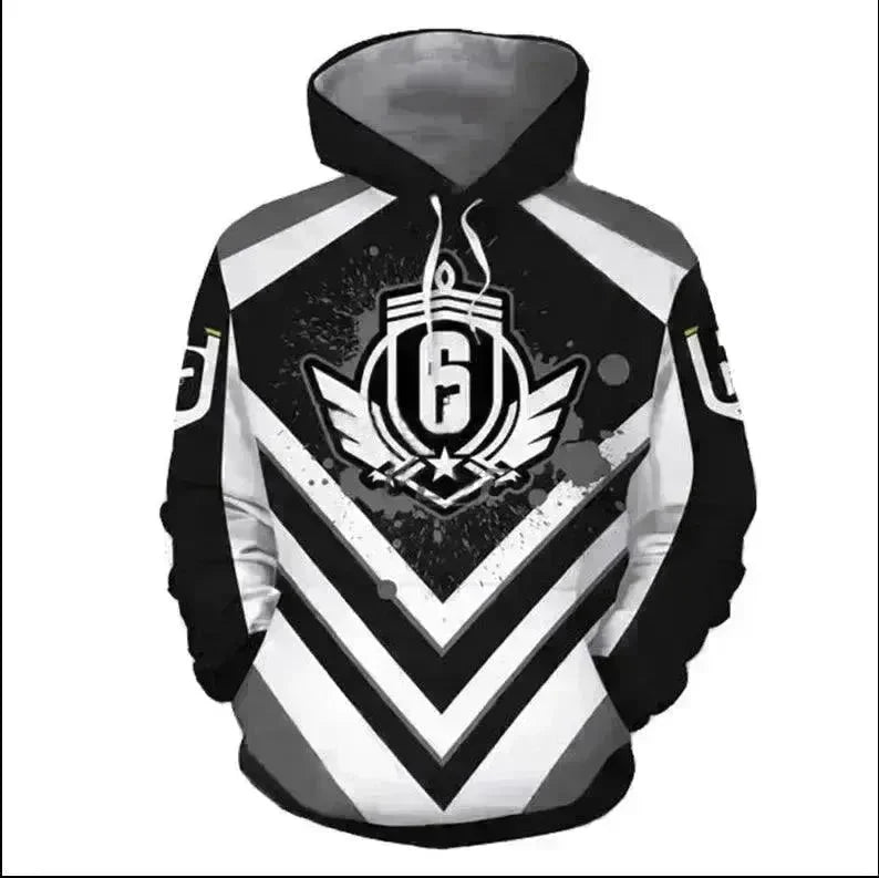3D Digital Printing Fashion Hoodie Pullover Sweater - EX-STOCK CANADA