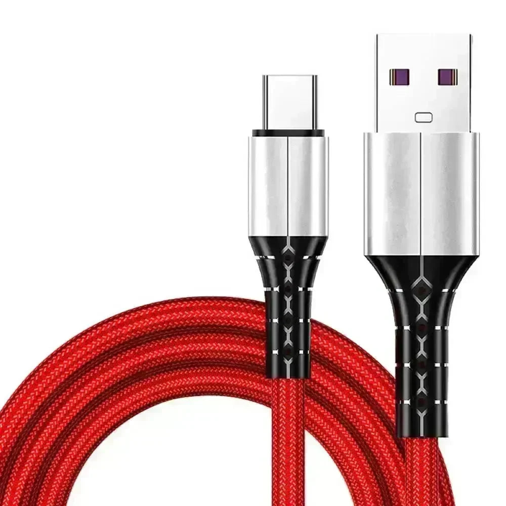 Nylon Braided Mobile Phone Fast Charging Cable - EX-STOCK CANADA