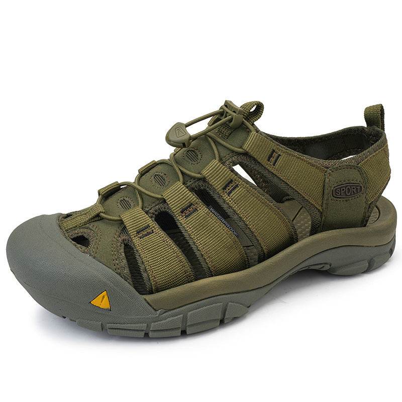 Men's Thick Bottom Toe Cap Beach Upstream Plus Size Outdoor Casual Shoes EX-STOCK CANADA