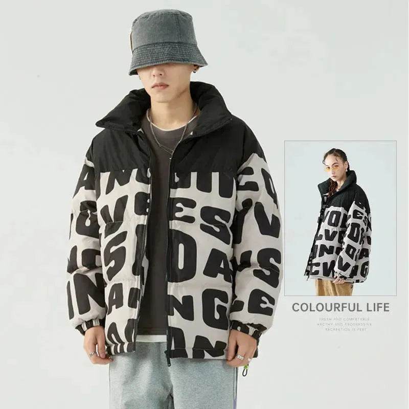 Unisex Teenagers Cotton Padded Hooded Winter Puffer Coat Jacket street style - EX-STOCK Canada