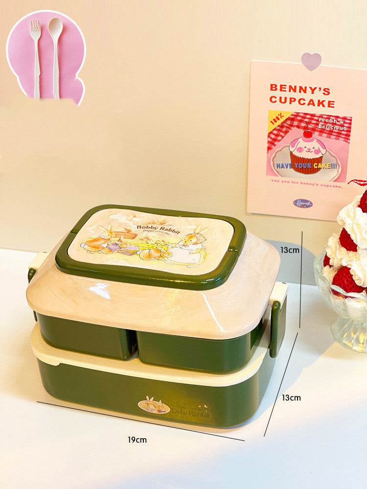 Cute Cartoon Multi-tiered Kids Bento Lunch Box - EX-STOCK Canada