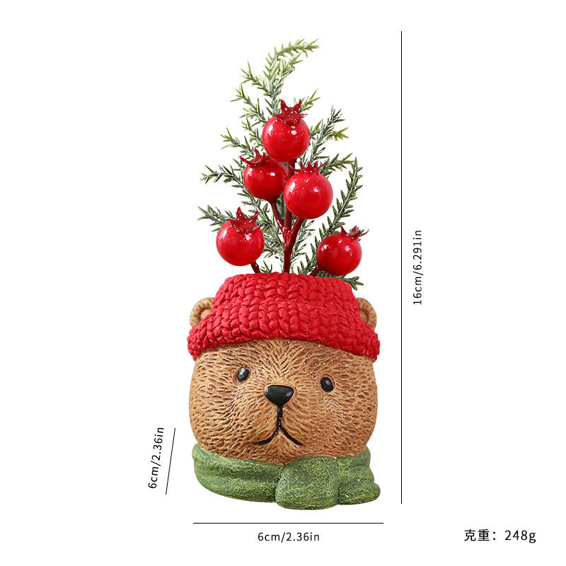 Resin Christmas Doll Santa Claus Snowman Decorations Ornaments EX-STOCK Canada