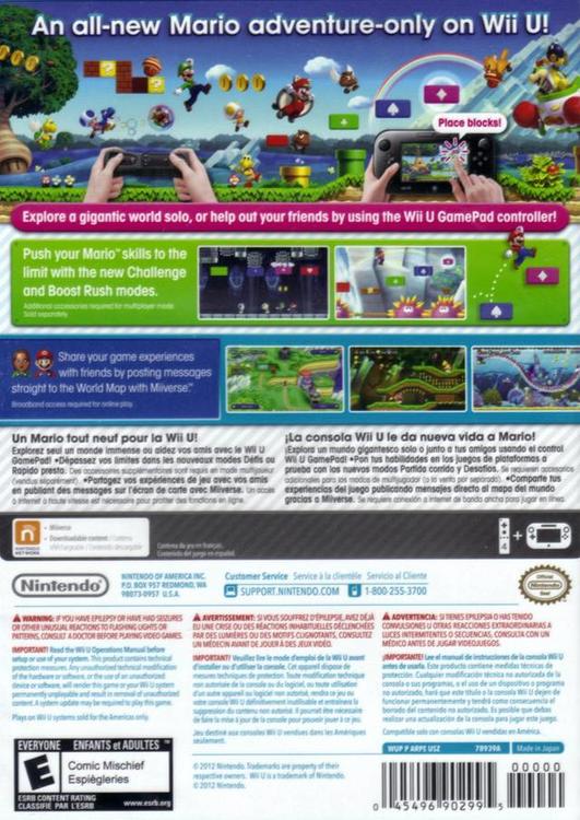 NOUVEAU SUPER MARIO BROS. U