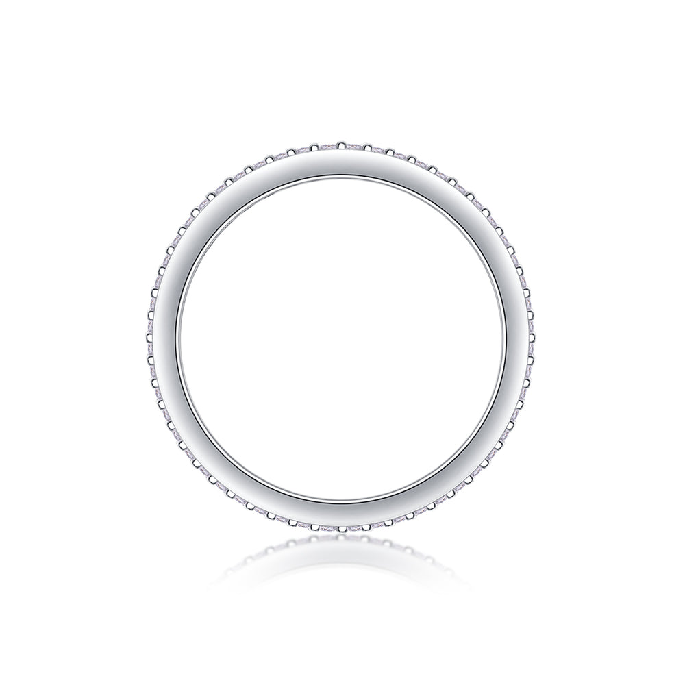 Moon Shadow Romance Wedding Ring Set, Moissanite S925 Sterling Silver with Platinum Plating, Yellow and Rose Gold Options EX-STOCK Canada