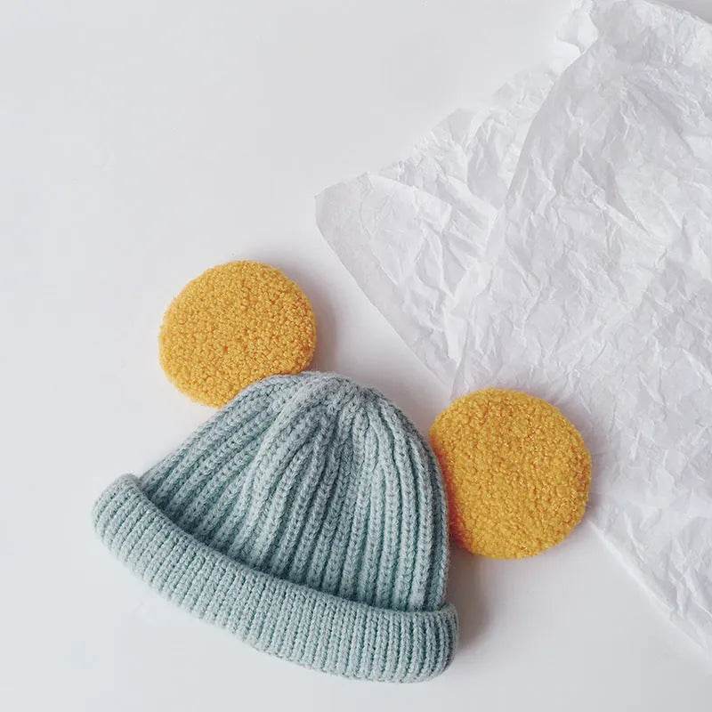 Cartoon Big Ears Children Woolen Beanie Cap - EX-STOCK Canada