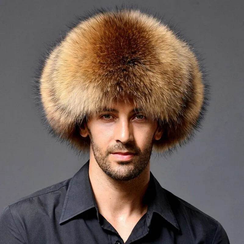 Locomotive Ushanka Men's Winter Thickened Outdoor Cold-proof Earmuffs Hat - EX-STOCK Canada