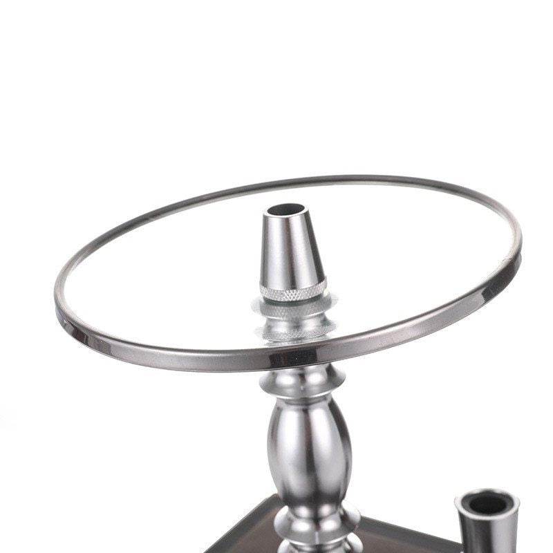 Arabic hookah with light full set of acrylic LED square pot - EX-STOCK Canada