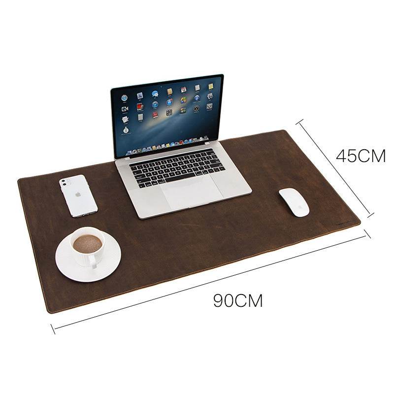 Extra large non-slip computer desk pad - Leather Pad - EX-STOCK Canada