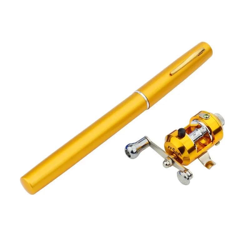 1 meters foreign trade Mini fishing rod, cross border Amazon WISH portable pen fishing rod Fishing Rod A EX-STOCK Canada