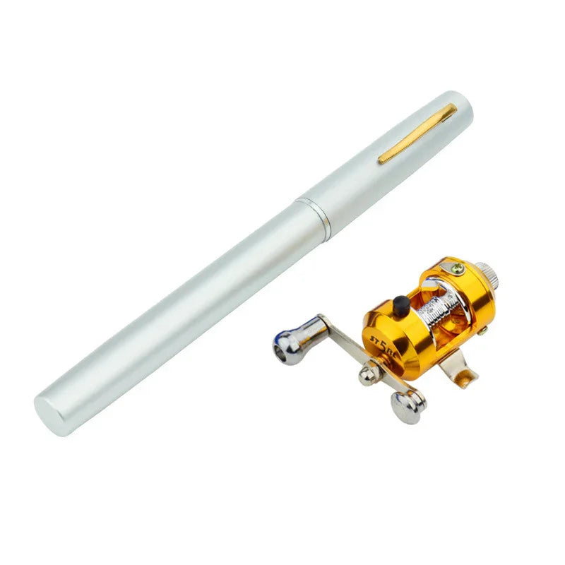 1 meters foreign trade Mini fishing rod, cross border Amazon WISH portable pen fishing rod Fishing Rod A EX-STOCK Canada
