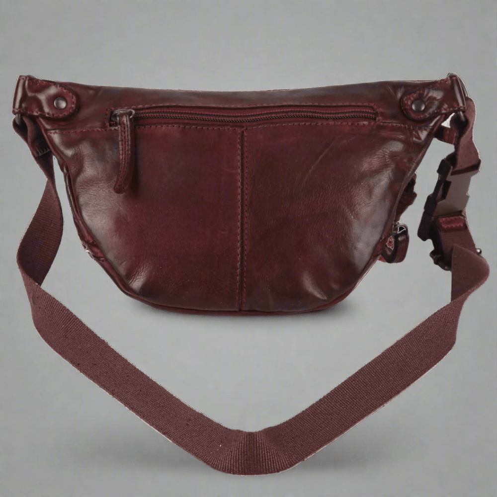MET Front Zip Leather Belt Bag EX-STOCK Canada