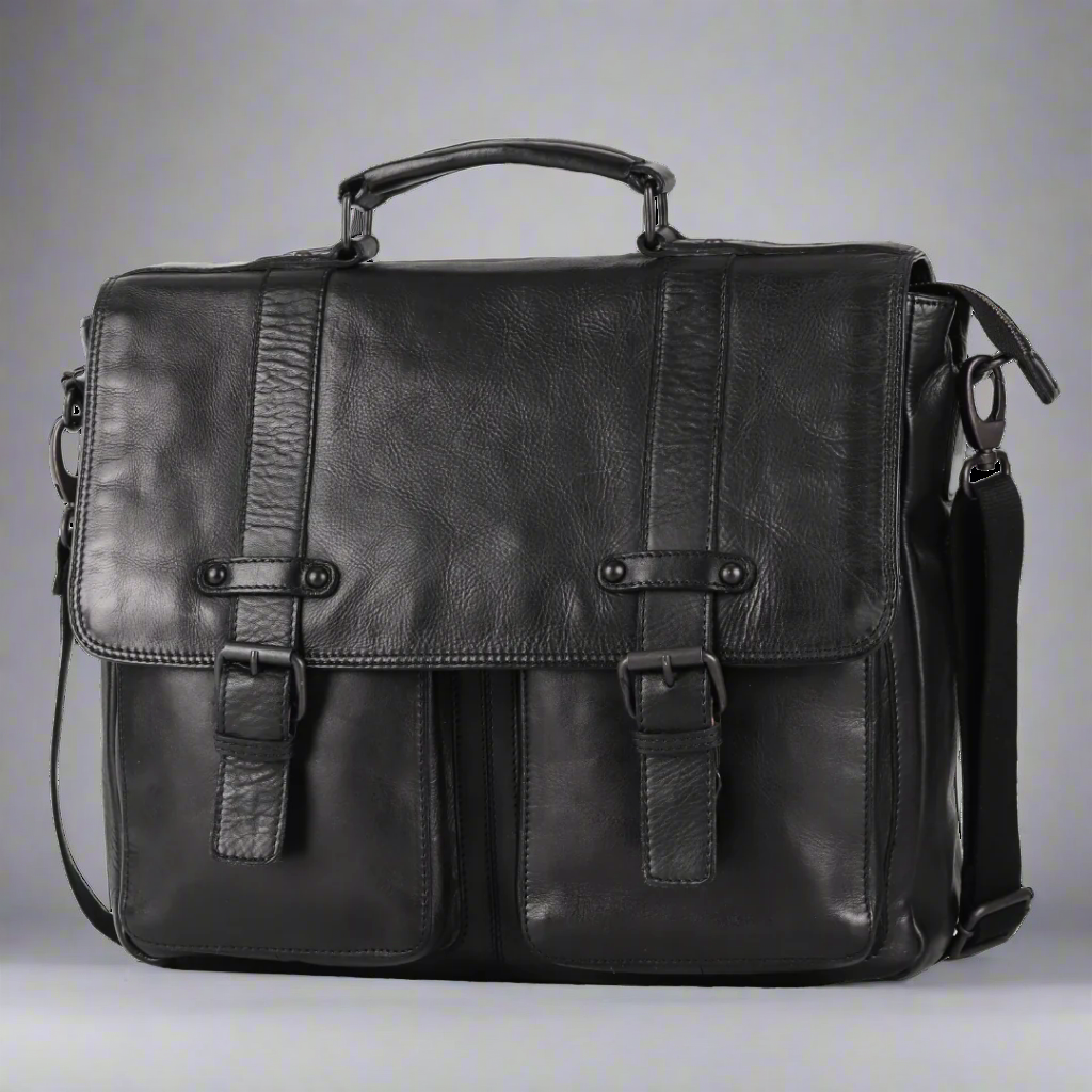Sac en cuir pour ordinateur portable MET Messenger