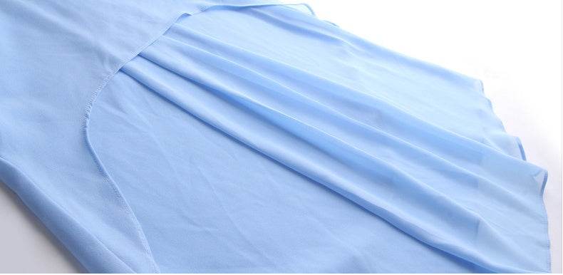 New Spring Summer Women Chiffon Loose Blouse top O-Neck Short sleeve Plus size - EX-STOCK Canada