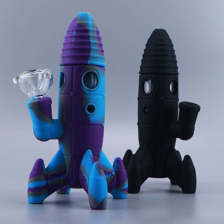 Silicone Hookah Astronaut Rocket Smoking Pot - EX-STOCK Canada