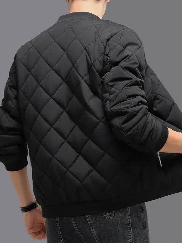Veste Slim Fit en Coton Rembourré Fashion pour Hommes - Automne Hiver EX-STOCK Canada