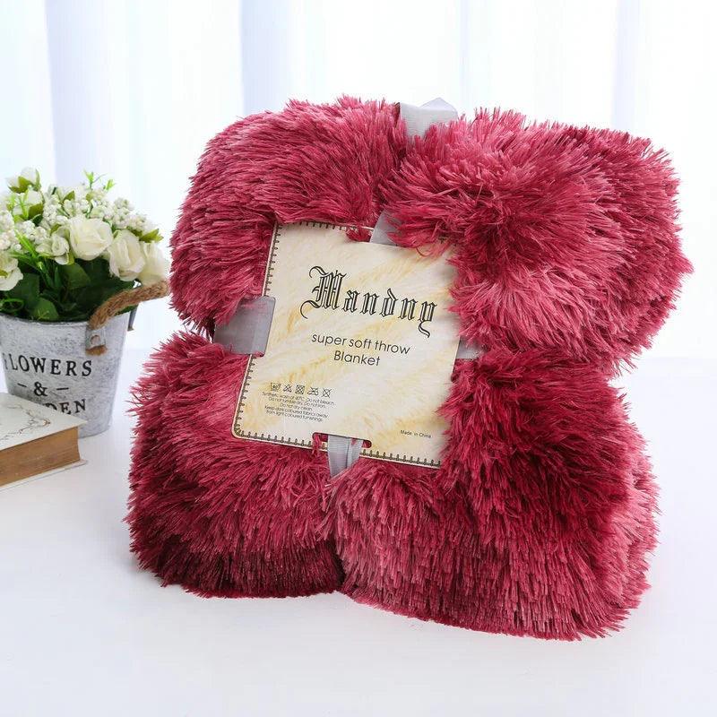 Plush Blanket Double-layer Blanket Multifunctional EX-STOCK Canada