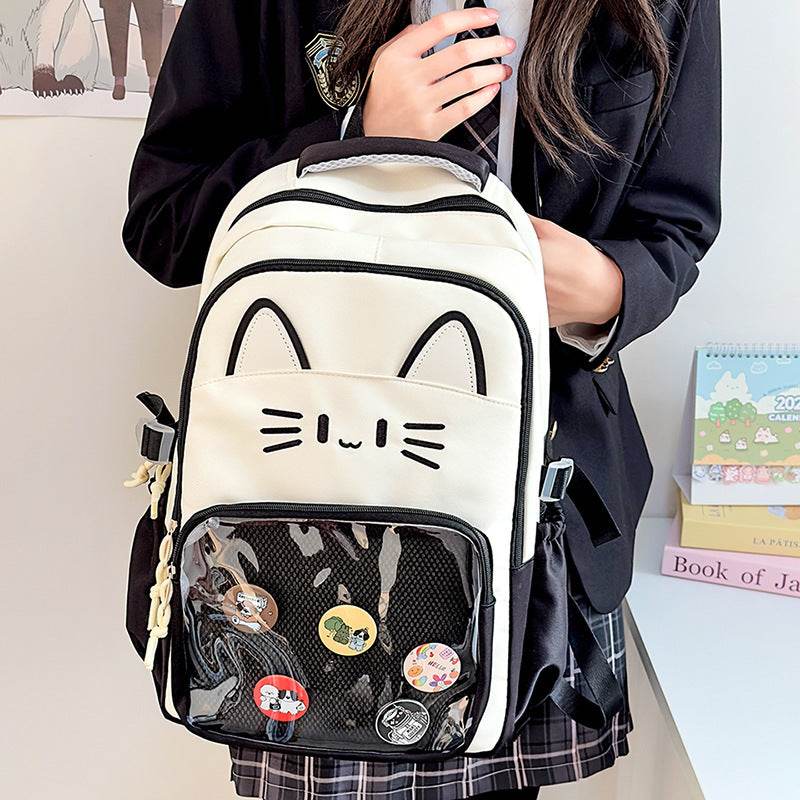 Cartoon Campus Backpack for Girls – Japanese Style - EX-STOCK Canada