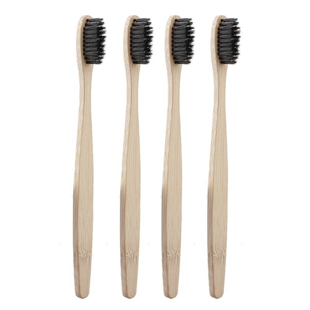 10pcs Bamboo toothbrushes - EX-STOCK Canada