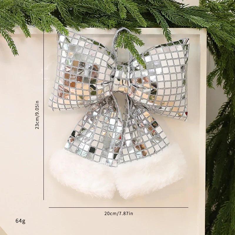Décoration de sapin de Noël en arc miroirEX-STOCK Canada