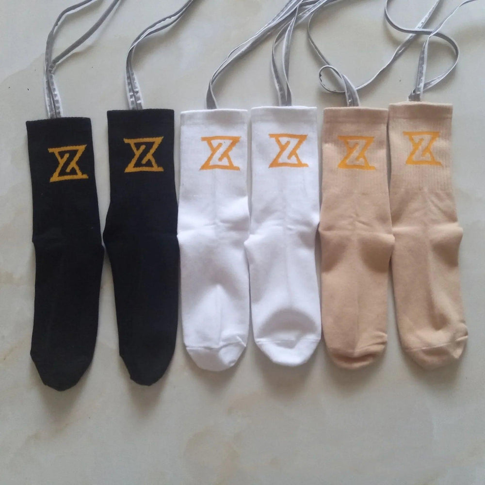 Christmas Reflective Luminous Dance Strap Women's Socks EX-STOCK Canada