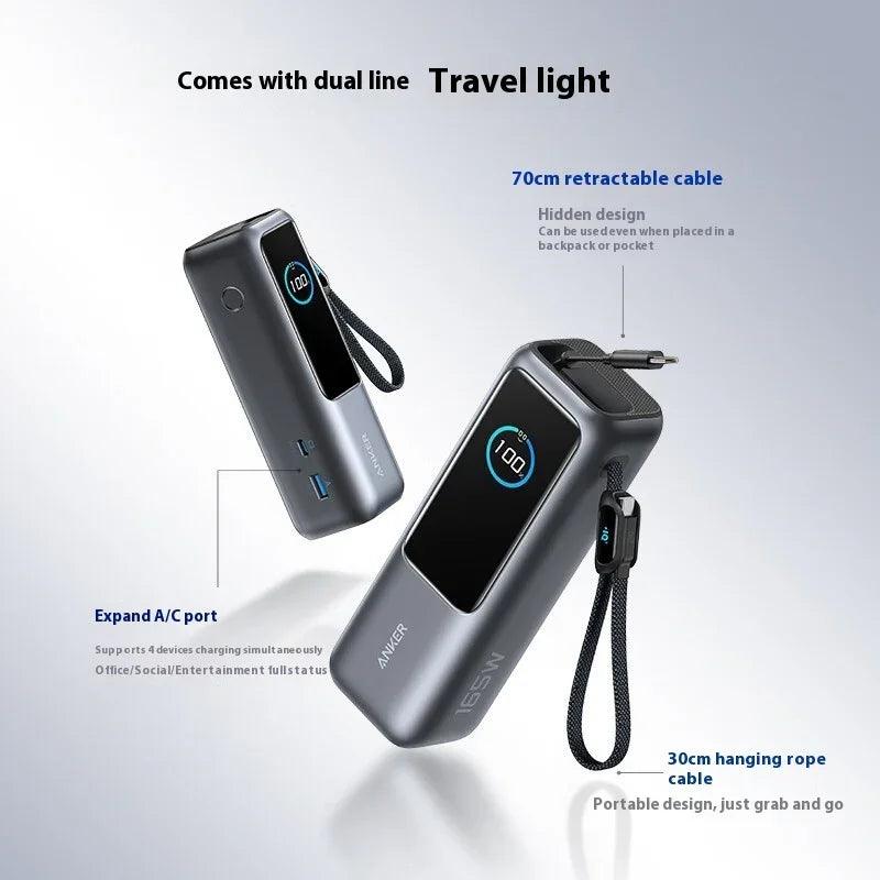 Comes With Two-wire Power Bank Fast Charging Mobile Power Supply EX-STOCK Canada
