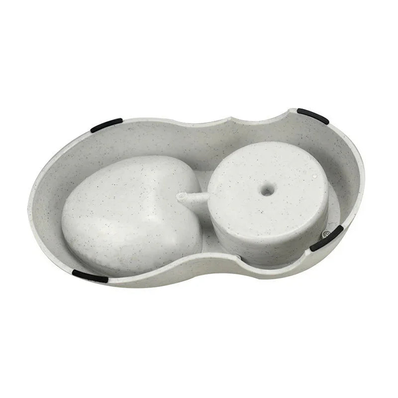 أطعمة الحيوانات الأليفة الأوتوماتيكية للقطط والكلاب، نافورات مياه شرب، وعاء طعام لكلب بسعة كبيرة من البلاستيك، موزع مياهEX-STOCK Canada