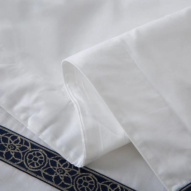 Hôtel Produit Textile Housse de Couette Simple Housse de Couette en Coton 60 Satin Couette Hôtel Thème LiterieEX-STOCK Canada