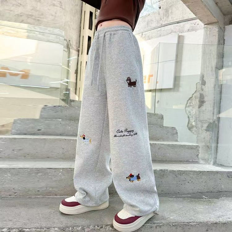 Casual Loose Children's Wide-leg Pants