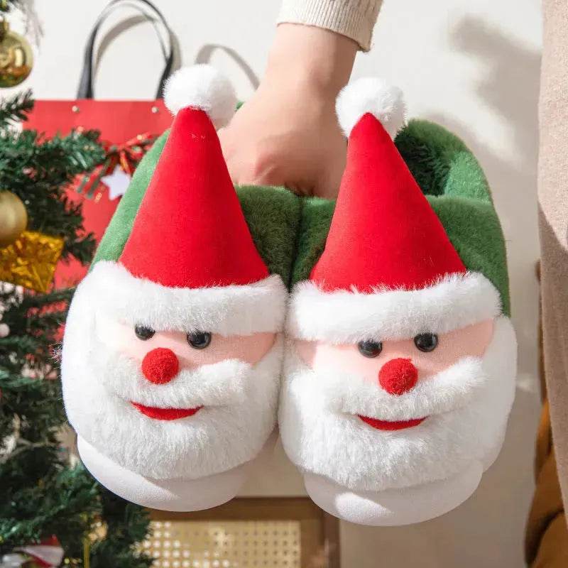 Santa Claus Home Thick-soled Non-slip Slippers - EX-STOCK Canada