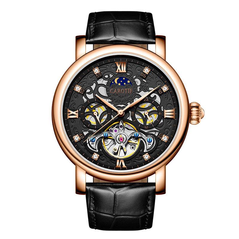 Men's Business Casual Waterproof Luminous Leather Watch EX-STOCK Canada