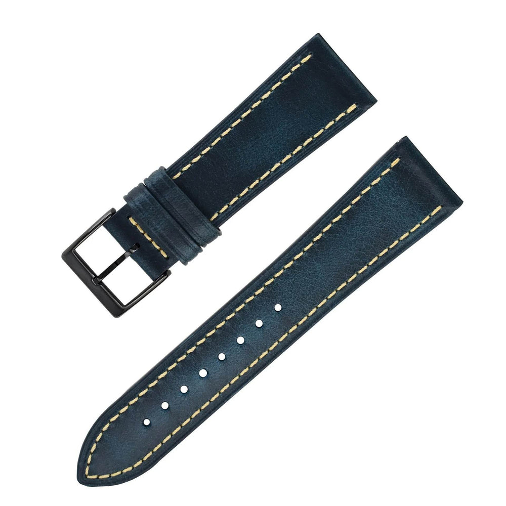 Wax Leather Watch Strap Watch Band Genuine Leather Genuine Leather Watch Band Soft Thin - EX-STOCK Canada